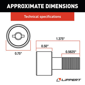 Lippert Components 118353 Slide Out Bearing||118353_4.Jpg||88||m6v118353||908256