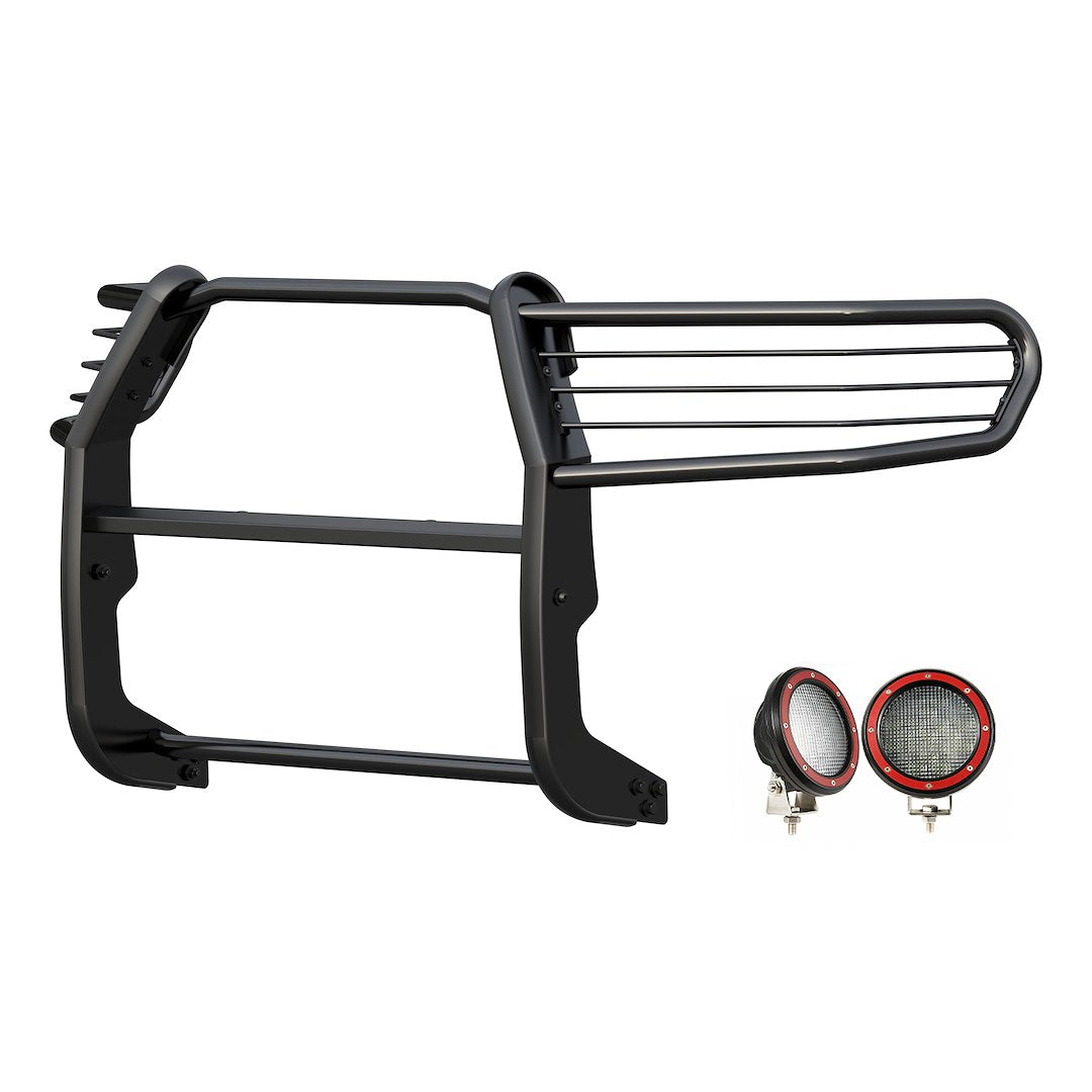 Product of Black Horse Offroad 17A098900MA-PLFR Grille Guard  