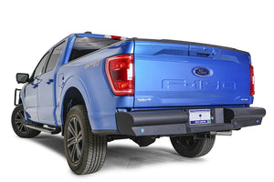 Product of Fab Fours FF21-U5050-1 Black Steel Elite Steel Matte Powder Coated Bumper 