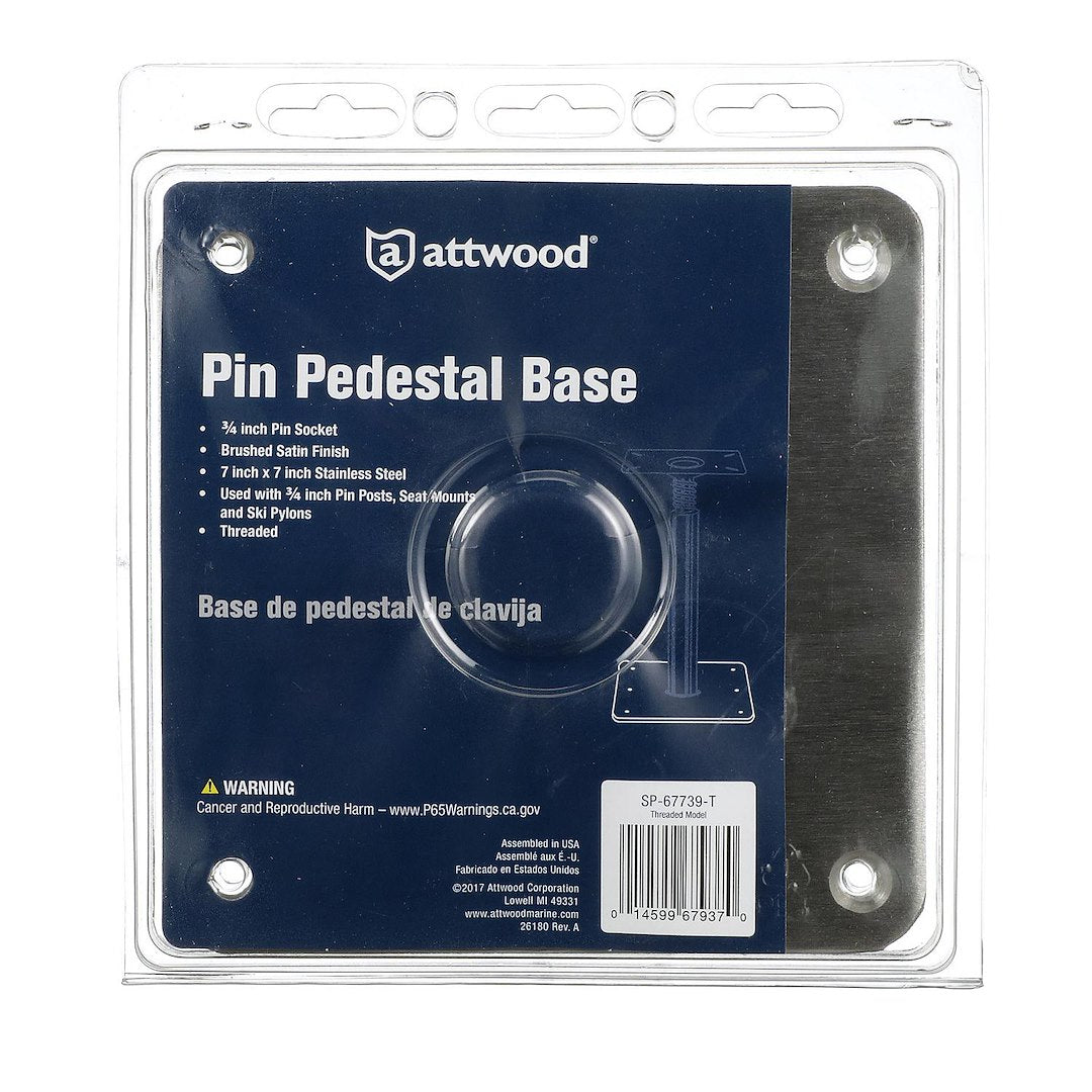 Product of Attwood Marine Sp-67739-T Boat Seat Pedestal Base Plate