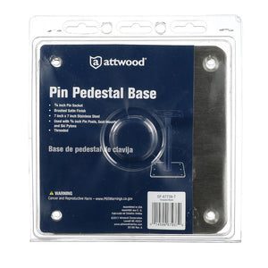 Product of Attwood Marine Sp-67739-T Boat Seat Pedestal Base Plate