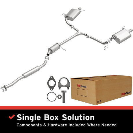 Product of BRE Exhaust 106-0148 Direct-Fit Exhaust Series Cat-Back System Exhaust System Kit 