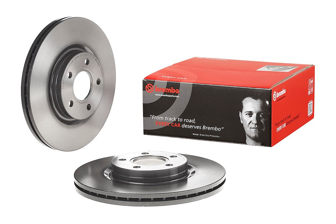 Product of Brembo 09946811C02 Vented 1 Piece Brake Rotor 