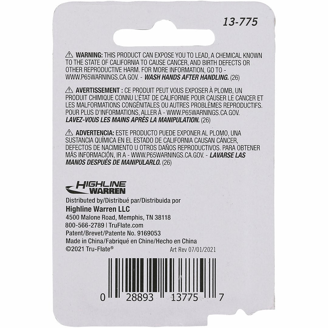 Tru Flate 13-775 Hose End Quick Disconnect Coupling||13-775_2.Jpg||87||t2f13775||1779577
