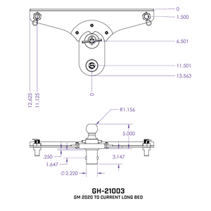 Gen-Y Hitch Gh-21003 Gooseneck Trailer Hitch Ball||gh-21003_1.Png||89||gyhgh21003||1344483
