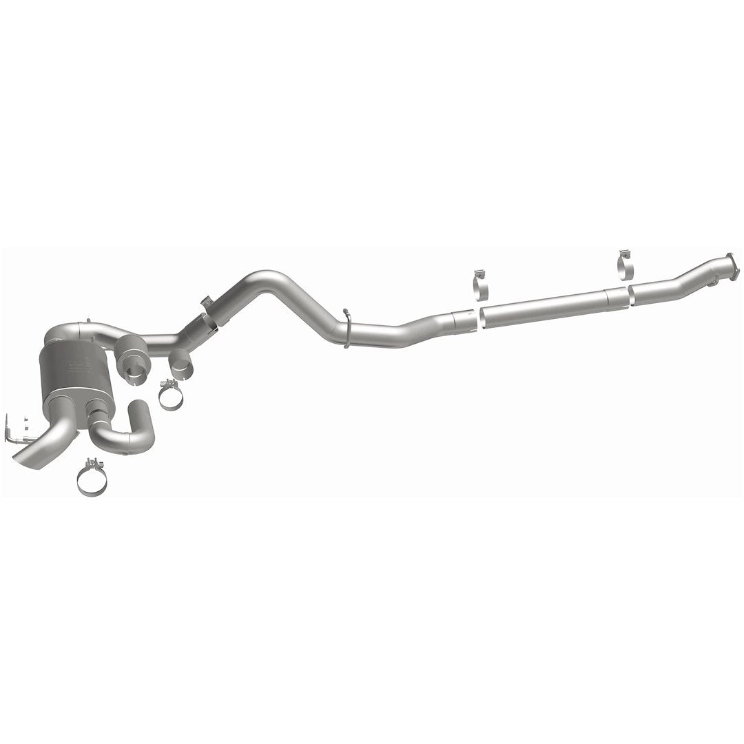 Product of Magnaflow Performance 19559 Overland Series Cat-Back System Single Exhaust System Kit 