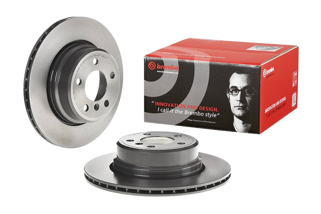 Product of Brembo 09A54111C02 Vented 1 Piece Brake Rotor 