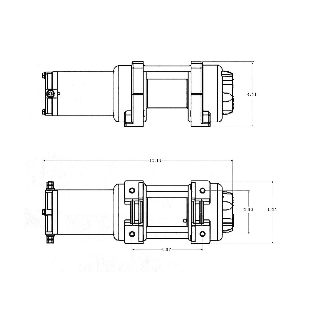 Product of Superwinch 1140230 4000 Pound ATV/ UTV Winch 