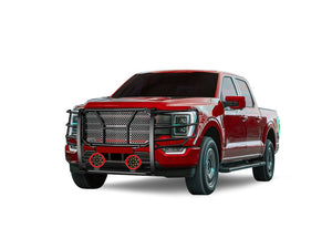 Product of Black Horse Offroad RU-FOF116-B-PLR Grille Guard  