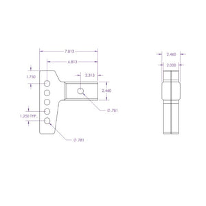 Product of Gen-Y Hitch Gh-0352 Weight Distribution Hitch Shank