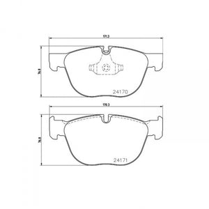Product of Hella 355012541 Brake Pad - 