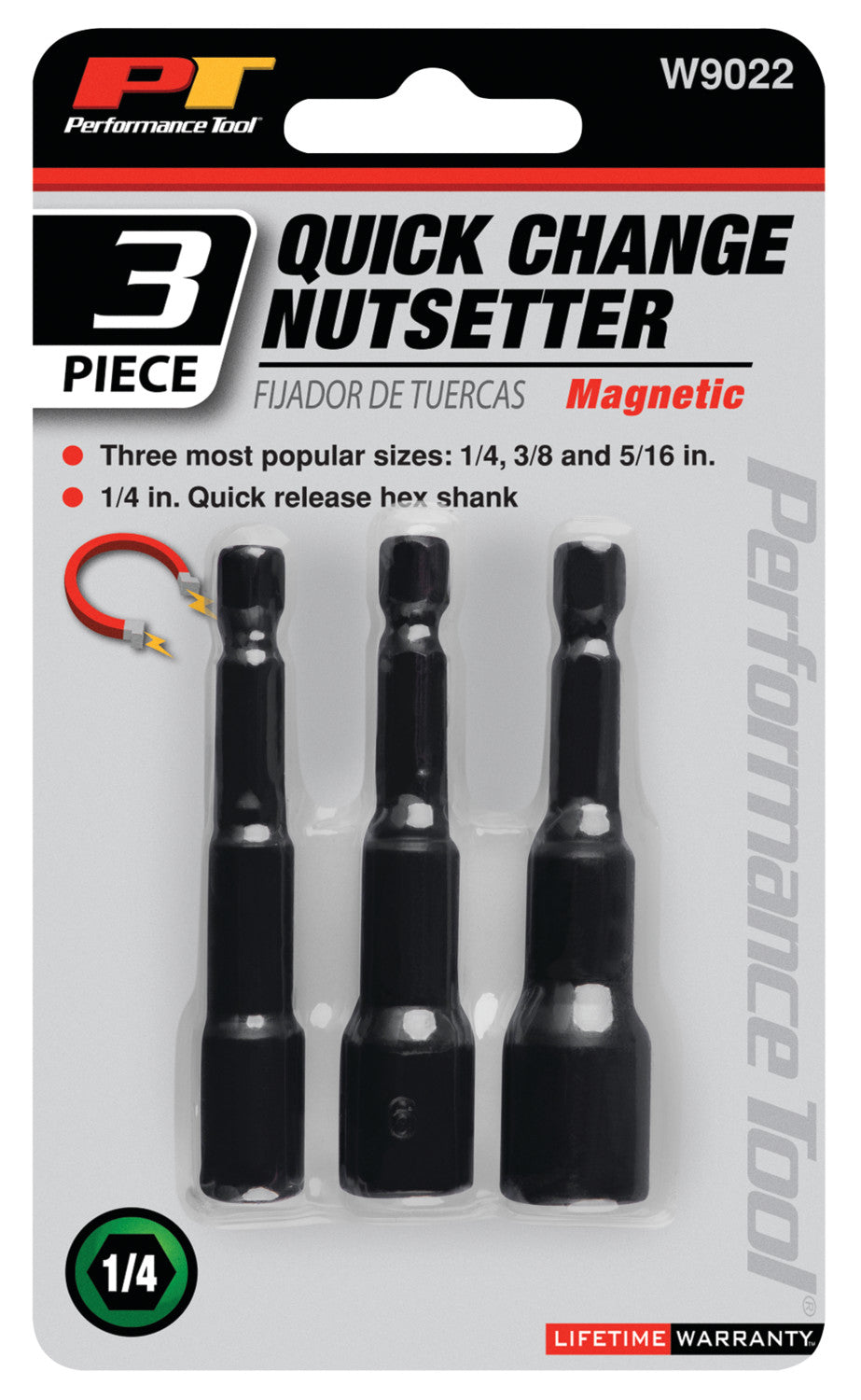 Performance Tool W9022 Drill Bit Socket Set||w9022_Pkg.Jpg||86||ptlw9022||2218310