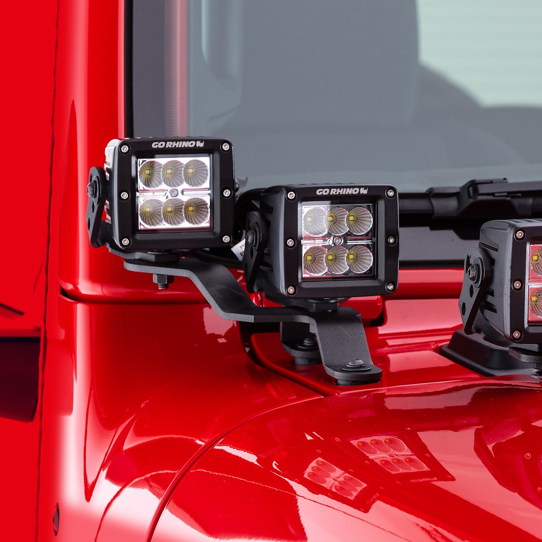 Product of Go Rhino 730231t Driving/ Fog Light Mounting Bracket