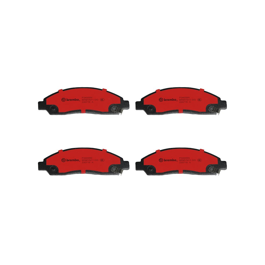 Brembo P34005n Brake Pad||p34005n_Bac.Jpg||87||brmp34005n||1753038