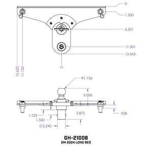 Product of Gen-Y Hitch Gh-21008 Gooseneck Trailer Hitch Ball