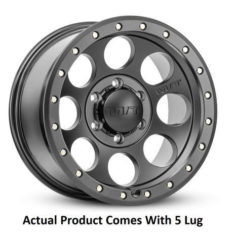 Mickey Thompson Wheel 226100332 Wheel||classic-Pro-Satin Black With Simulated Beadlock Ring_5 Lug.Png||85||m53274463||2333383