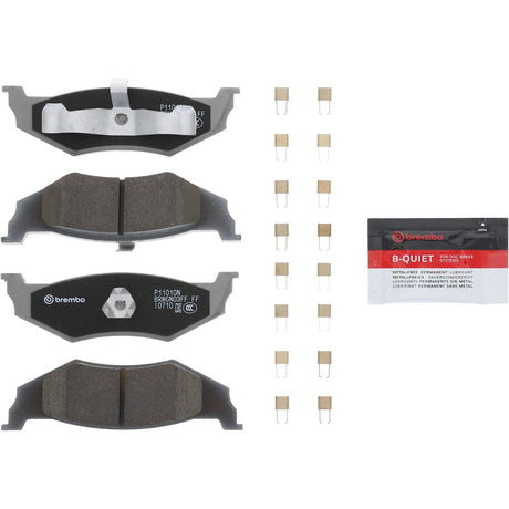 Brembo P11010n Brake Pad||||86||brmp11010n||2008957