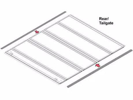 Product of Bak Industries Parts-326a0011 Tonneau Cover Rail Seal