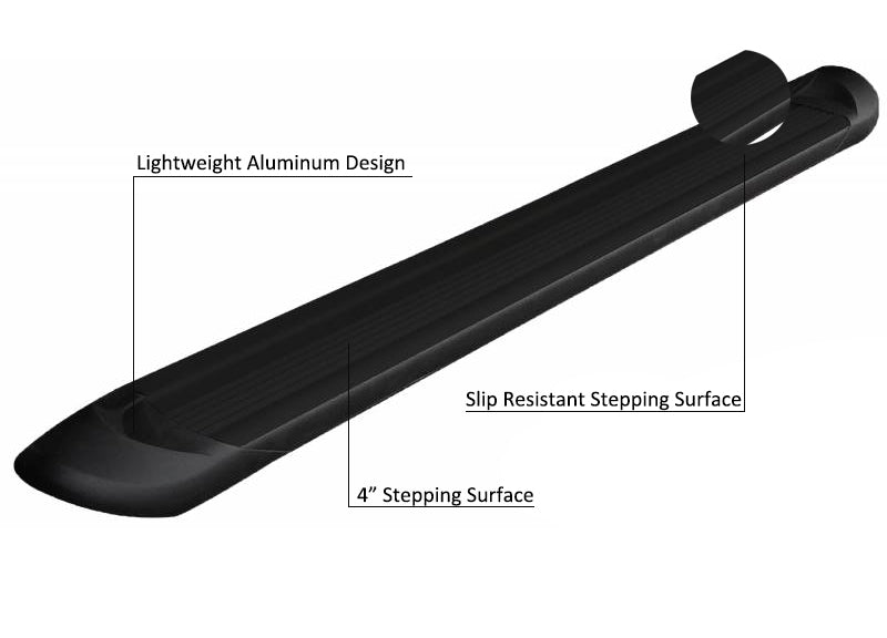 Product of Black Horse Offroad TR-D23596 Transporter Running Board 