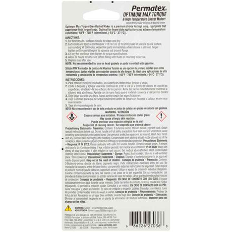 Product of Permatex 27036 Gasket Maker