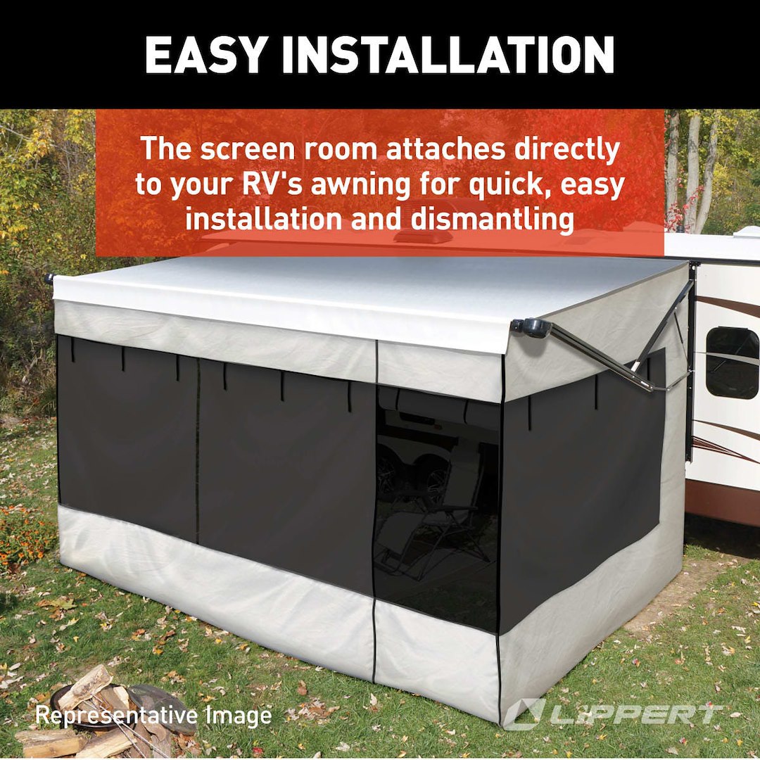 Lippert 362233 Awning Enclosure||||91||m6v362233||1909778