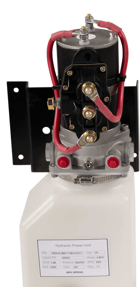 Product of Lippert Components 141111 1/6 Horsepower Lippert Hydraulic Slide Out Systems Slide Out Motor 