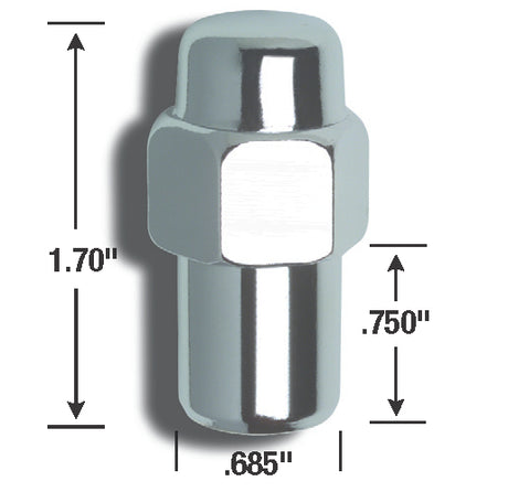 Product of Gorilla 73188 Standard Mag Mag Shank 1/2x20 Lug Nut 