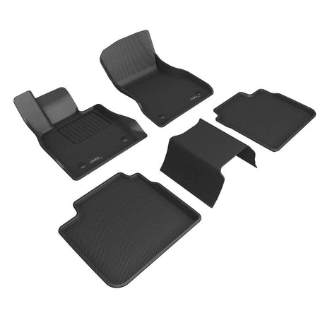 Product of 3D Mats KAGU L1BM13201509 Black Thermoplastic Rubber Of Carbon Fiber Texture Floor Liner 
