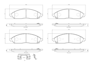 Brembo P11046n Brake Pad||p11046n_3.Png||88||brmp11046n||2104742