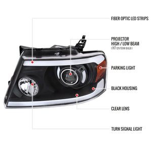 Product of Spec-D Tuning 2lhp-F15004jm-G3-Go Headlight Assembly