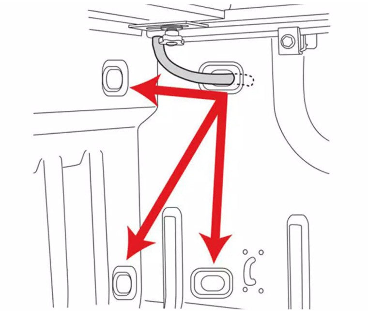 Bak Industries Parts-316a0006 Tonneau Cover Rail Drain Tube||||86||b65316a0006||2006271