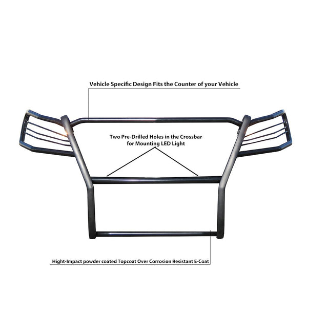Product of Black Horse Offroad 17D503MA Grille Guard  