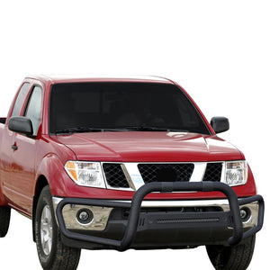 Product of Black Horse Offroad BFRT01 Bull Bar Black Powder Coated 3 Inch No with skid plate 