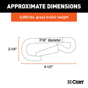 Curt 81277 Trailer Safety Chain Hook||81277_3008x1990_Ca.Jpg||86||c9381277||2344646
