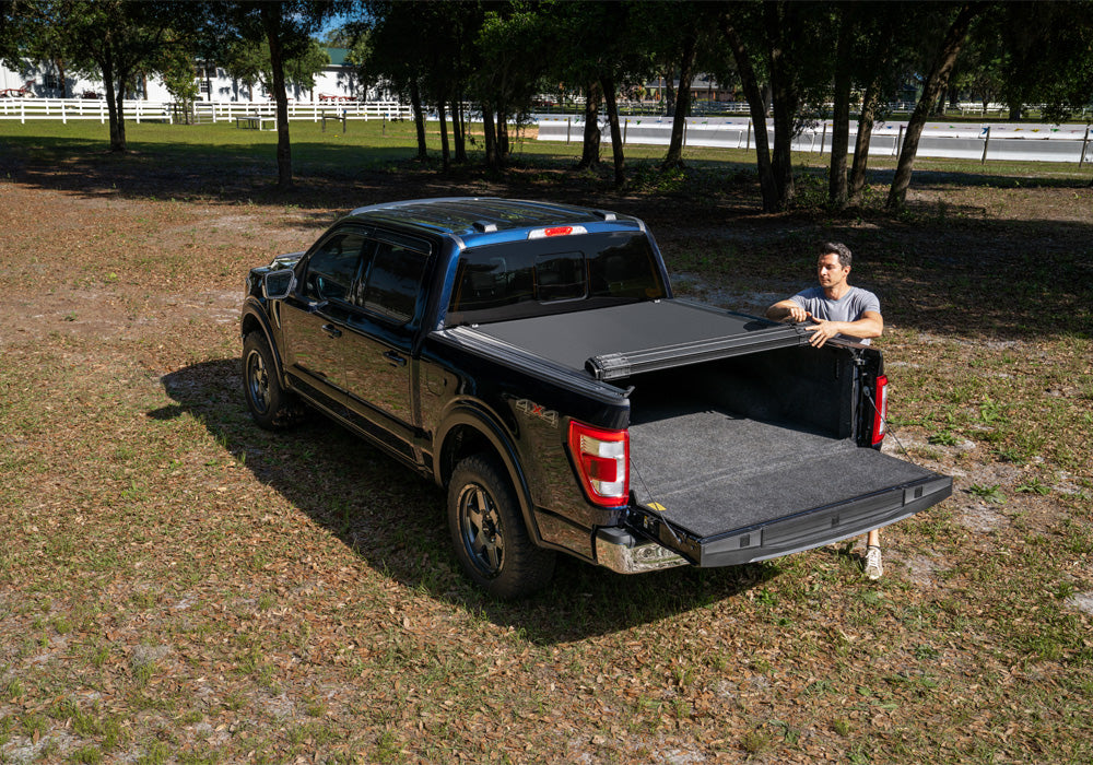 Product of BAK Industries Revolver X4s Hard Roll-Up 80324 Tonneau Cover 