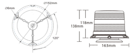 Product of Holman 40422 Warning Light