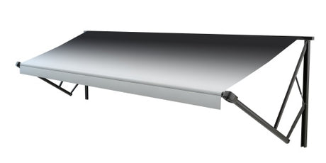 Product of Lippert Components V000521778 Black/ Gray/ Silver RV Patio Vinyl Awning Fabric 