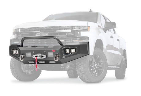 Product of Warn 105785 Ascent Steel Textured Bumper 