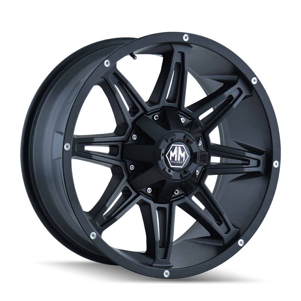 Mayhem Wheels 8090-2937mb11 Wheel||mayhem8090mb1_5 Lug.Png||85||wgh80902937mb||2268849