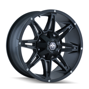 Mayhem Wheels 8090-2937mb11 Wheel||mayhem8090mb1_5 Lug.Png||85||wgh80902937mb||2268849