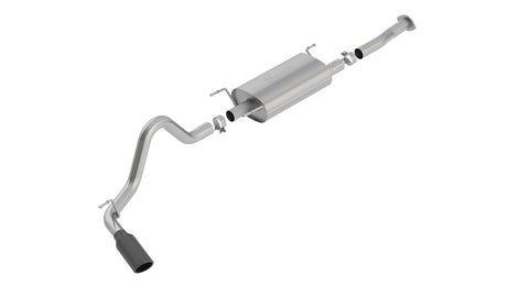Product of Borla 140680BC S-Type Cat Back System Single Exhaust System Kit 