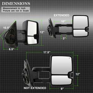 Product of Xtune 9936722 Exterior Towing Mirror
