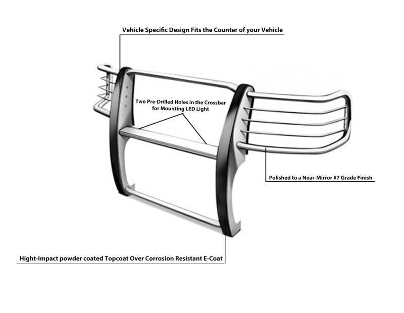 Black Horse Offroad 17a093902mss Grille Guard||17a093902mss_4.Jpeg||88||blka093902mss||2237852