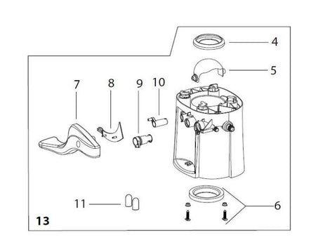 Thetford/ Norcold 50270 Toilet Base||42135.Jpg||85||dca50270||1787783