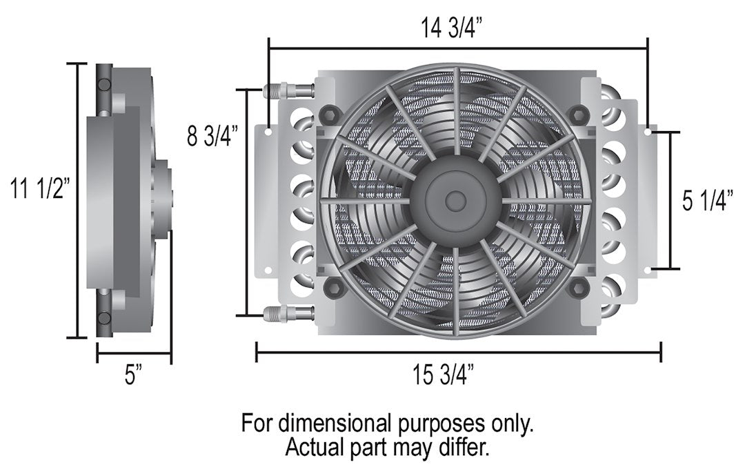 Product of Derale 13700 Fluid Cooler