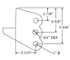 Competition Engineering C3409 Ladder Bar Bracket||||86||c603409||2010791