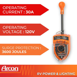Arcon 19758 Surge Protector||arc_19758_Surge Protector_30a_B2c_3.Jpg||87||arc19758||1609069