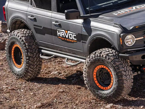 Product of Havoc Offroad HFB-06-003 HN2 Nerf Bar With Drop Down Steps 