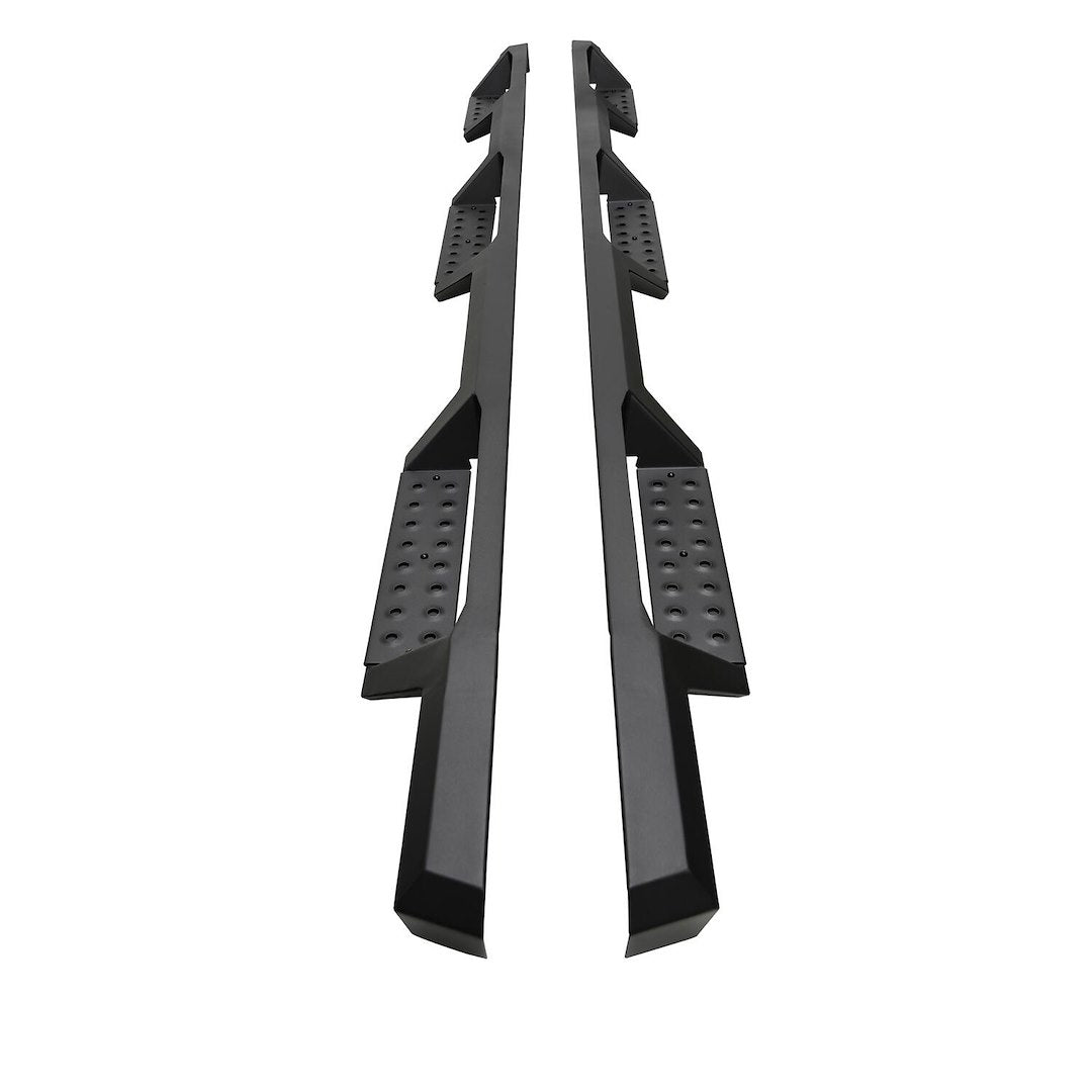Product of Westin Automotive 56-534765 Black Textured Powder Coated Square Nerf Bar - Truck Wheel To Wheel 