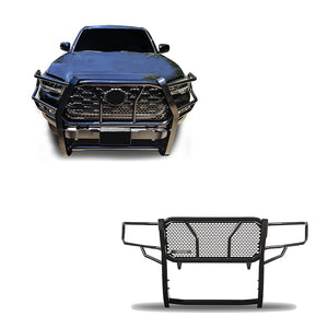 Product of Black Horse Offroad RU-TOTA16-B Grille Guard Modular Black Powder Coated 